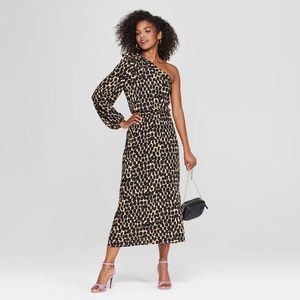 Leopard dress 4X Who What Wear
